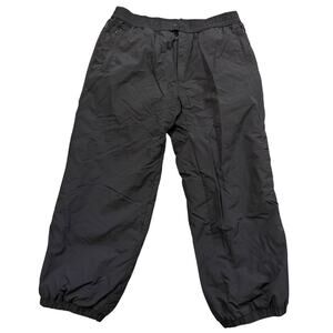 Obermeyer Insulated Ski Pants Mens Short XL Black Snowboard Winter Nylon